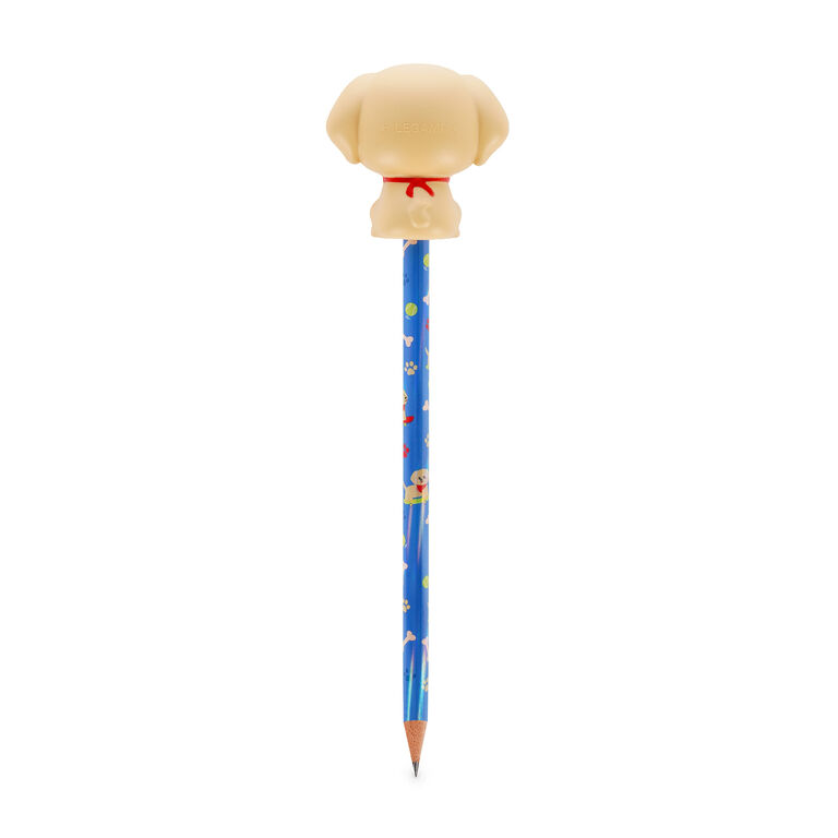 Pencil with Squishy Golden Retriver "Fur-ever Friends" - Squeezies Pencil with Squishy Golden Retriver "Fur-ever Friends" - Squeezies