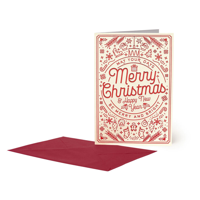 Christmas Greeting Cards, , zoo