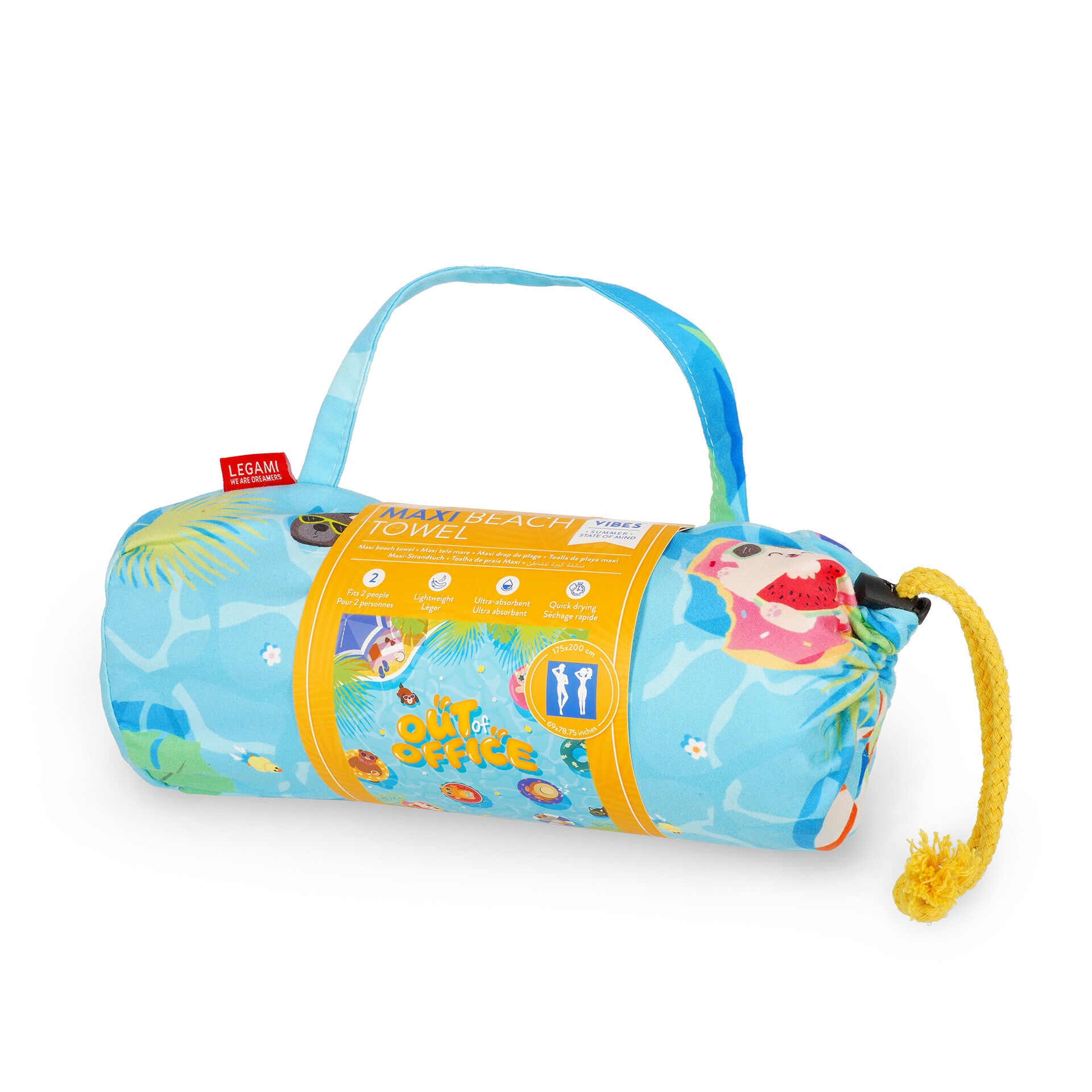 PEACEMINUSONE ビーチバッグ PMO BEACH TOWELのバッグ Out of Office Maxi Beach Towel