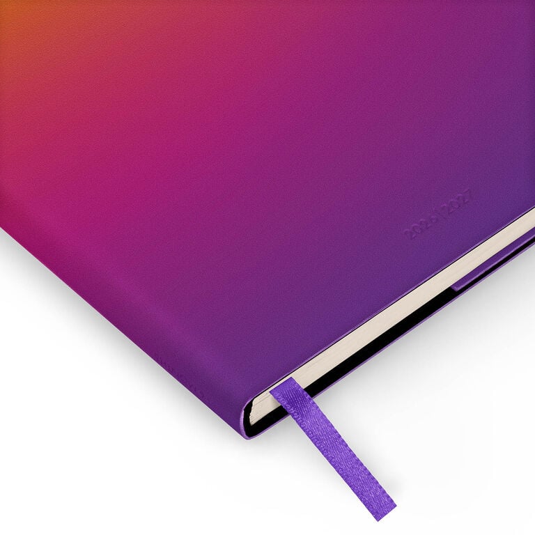 16-Month Small Weekly Diary for 2026/2027 - Sunset Vibes - With Notebook