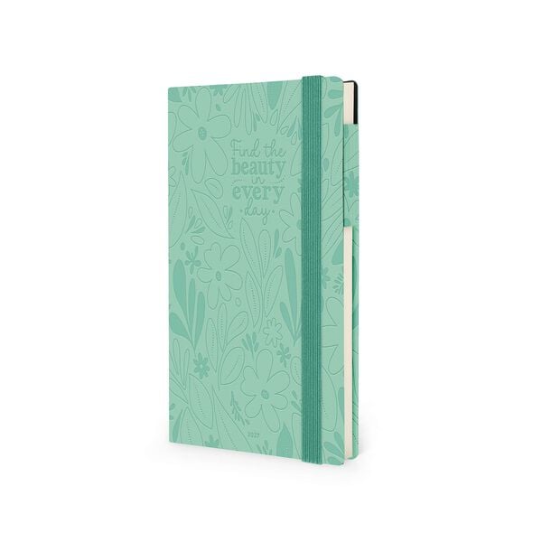 12-Month Medium Weekly Diary with Notebook 2027 - Botanic Garden