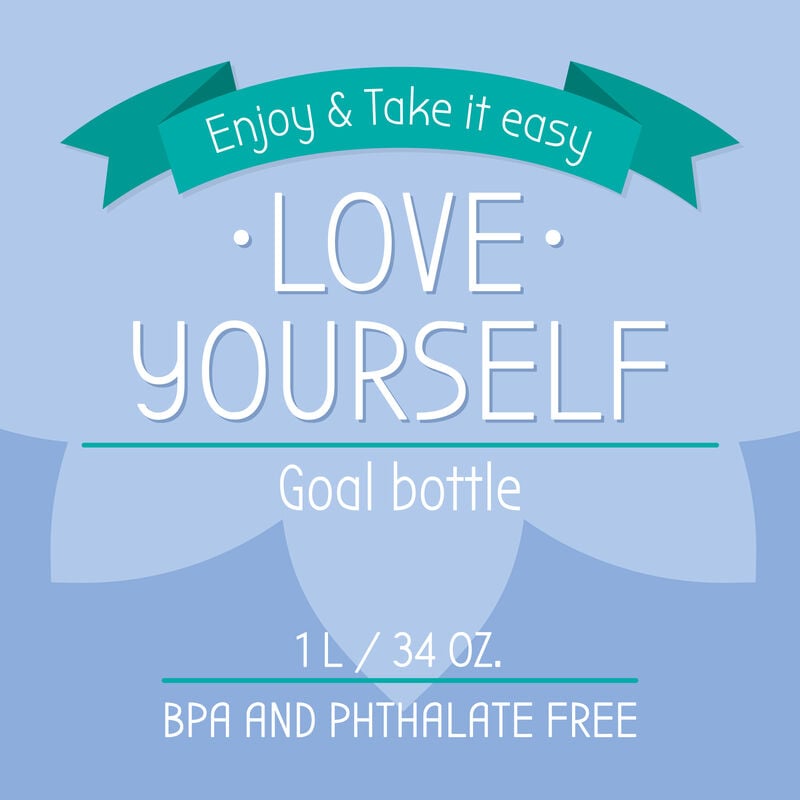 Goal Bottle - Love Yourself, , zoo
