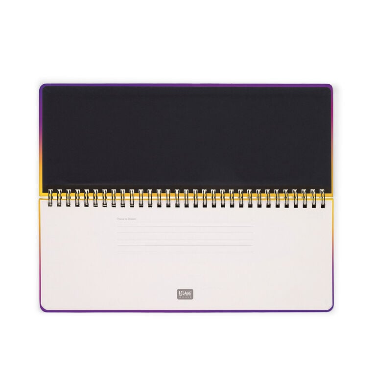 13-Month Desk Planner 2027 - Sunset Vibes