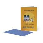 Greeting Card - Floppy Disk, , zoo
