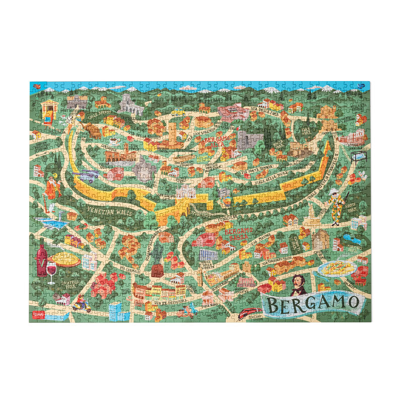 Puzzle de 1000 pièces BEAUTIFUL BERGAMO
