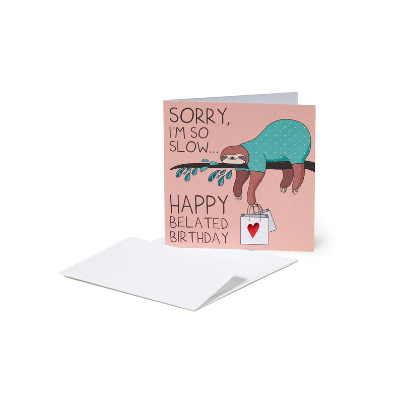 Greeting Card - Scusa per il Ritardo!, , zoo