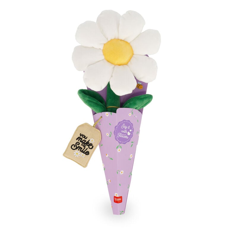 Daisy Plush Bouquet - Say it with Flowers