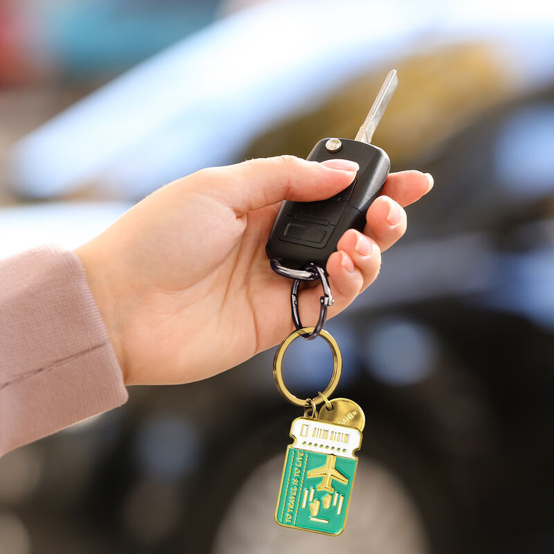 Porte clés en Métal modèle mini voiture