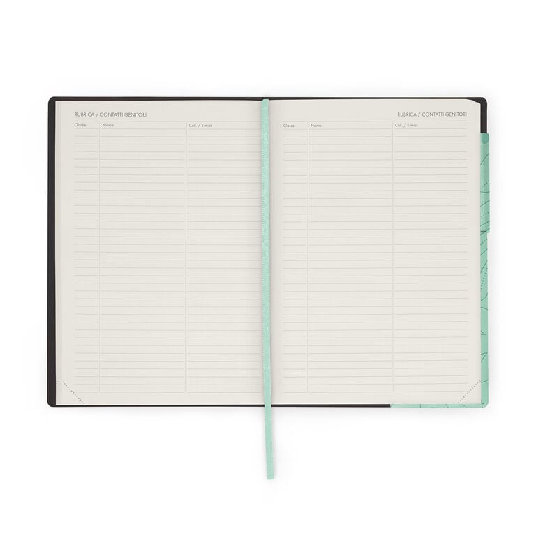 Agenda de l'Enseignant 2026/2027 Semainier 13 Mois - Botanic Garden