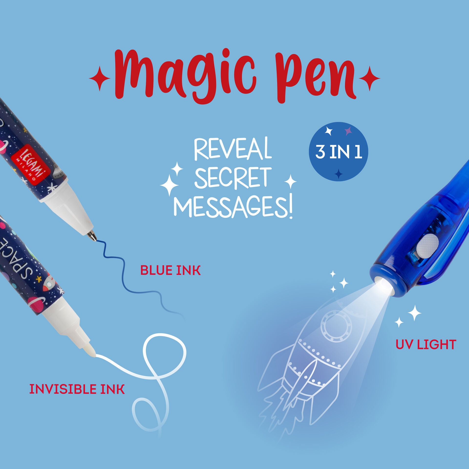 Invisible Ink Pen - Space - Magic Pen