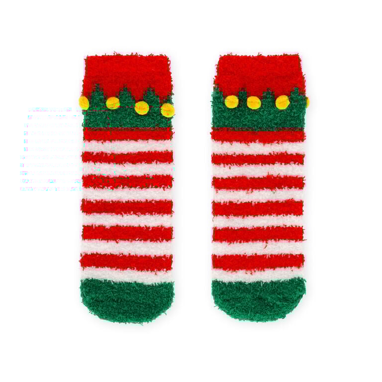 Elf Non-Slip Socks for Kids - It's a Match!