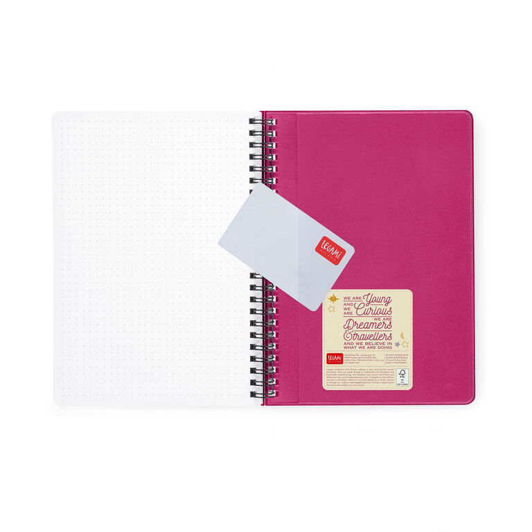 Terminplaner für 12 Monate - Wochenübersicht - Large - Spiralbindung - 2026