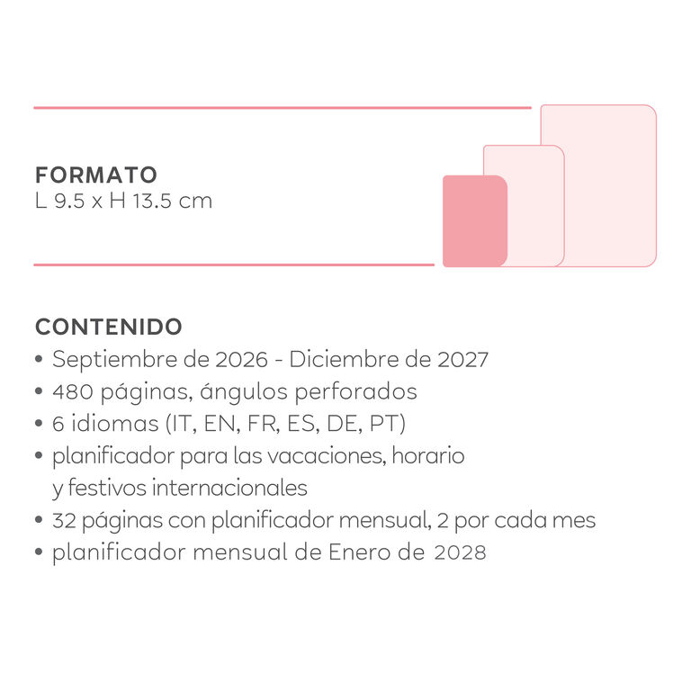 Agenda Diaria 2026/2027 16 Meses - Sunrise Lover - Small Agenda Diaria 2026/2027 16 Meses - Sunrise Lover - Small
