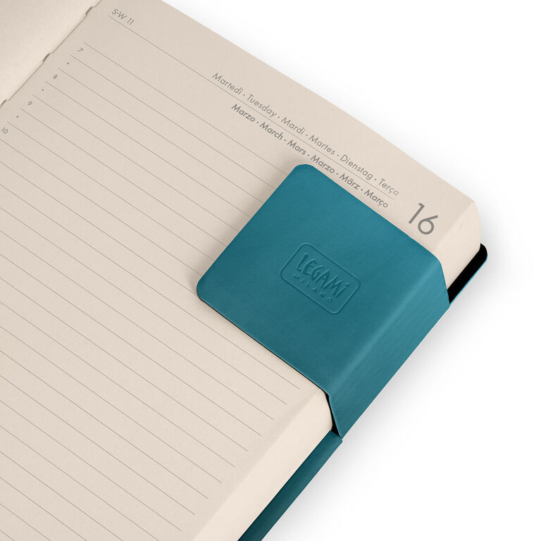 16-Month Small Daily Diary for 2026/2027 - Deep Teal