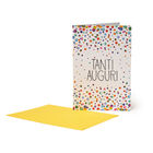 Greeting Card - Buon Compleanno - Pois, , zoo