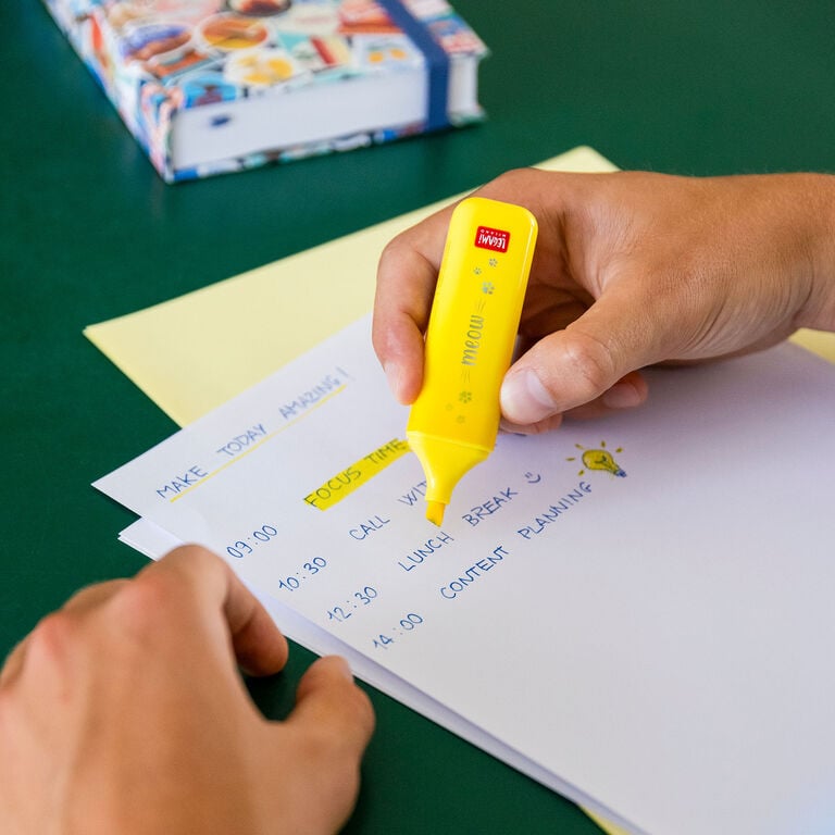 Textmarker Meow - Yellow Textmarker Meow - Yellow