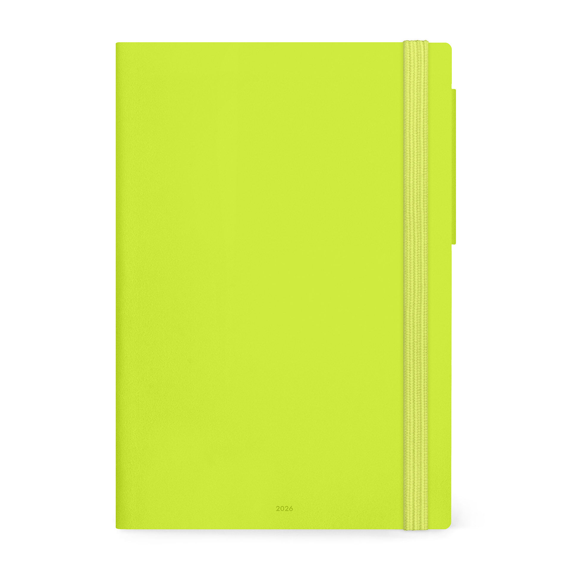 Agenda Spirale 2026 - 1 Jour Par Page - Couverture Rigide Avec élastique - Janvier à Décembre - Multilingue (FR, EN, DE, ES, IT, PT) - 7