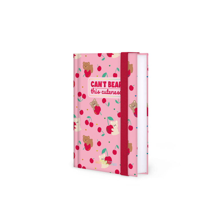 16-Month Daily Photo Diary for 2026/2027 - Teddy Bear Pink - Small