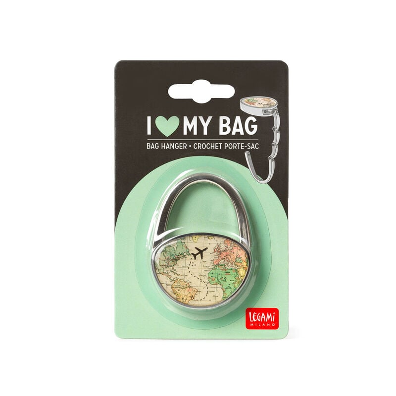 Bag Hanger - I Love My Bag, , zoo