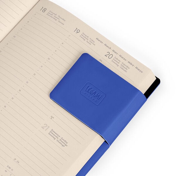 Agenda Semanal 2026/2027 16 Meses - Eclectic Blue - Medium