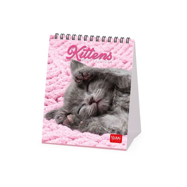 Calendario da Tavolo 2027 - 12 x 14,5 cm - Kittens