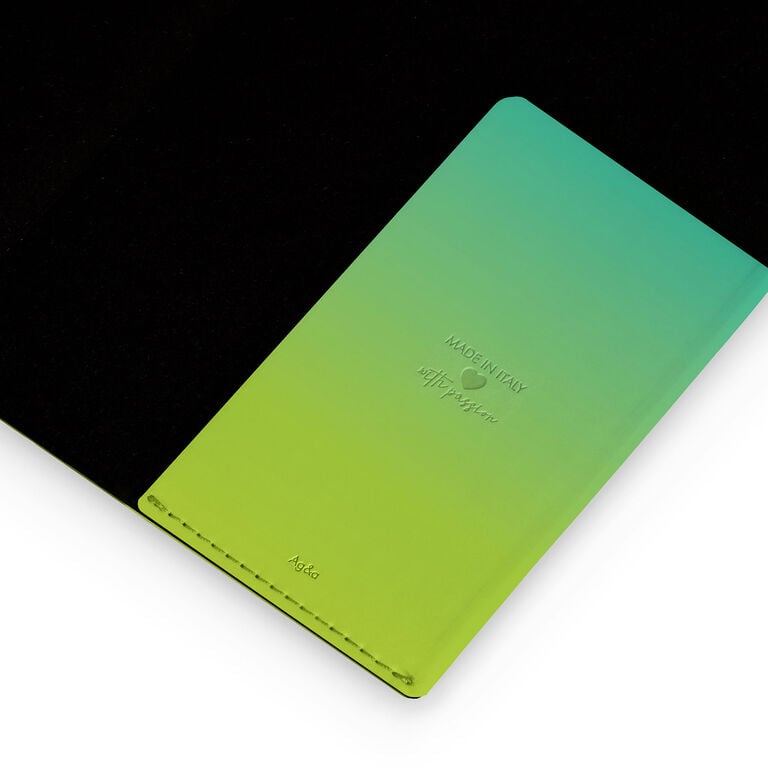 16-Month Medium Daily Diary for 2026/2027 - Shades of Green