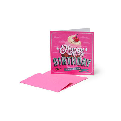Greeting Card - Cupcake