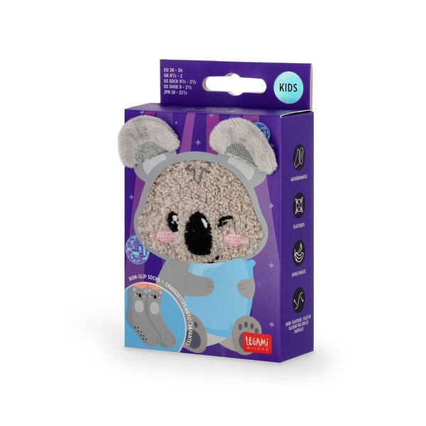 Non-Slip Koala Socks for Kids - It's a Match! Non-Slip Koala Socks for Kids - It's a Match!