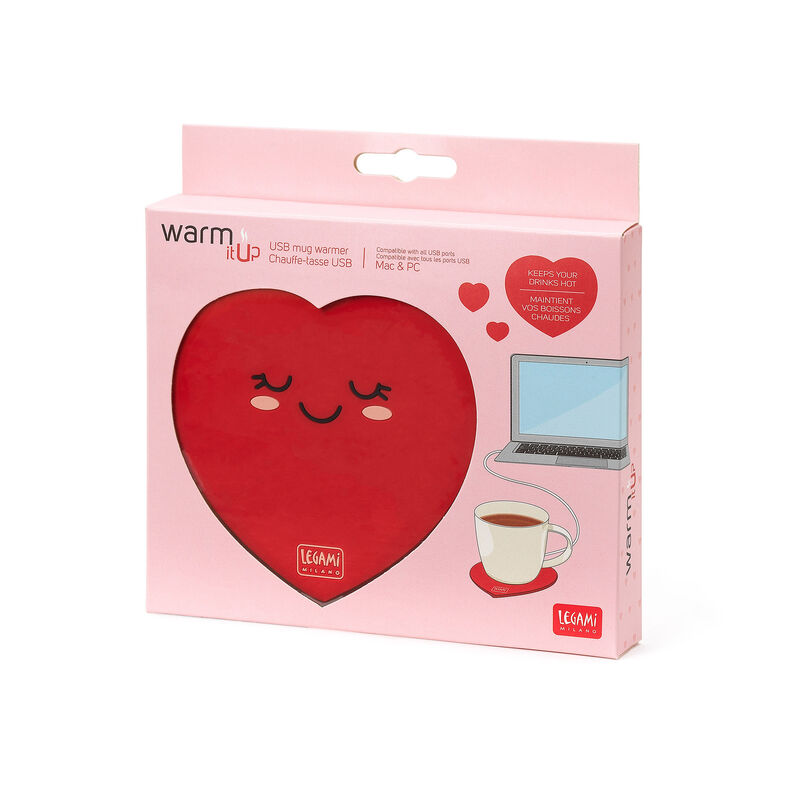 Chauffe-Tasse USB - Warm it Up HEART