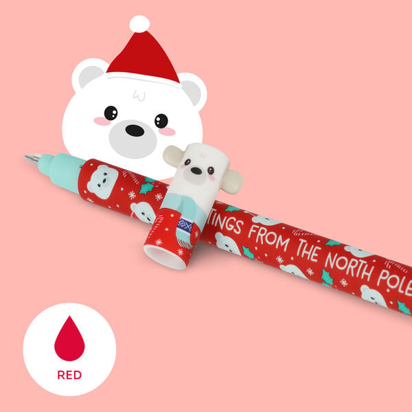 Set mit 3 Löschbaren Gelstiften - „Foxtastic Holidays“, „Merry And Brrright“ - Erasable Pen