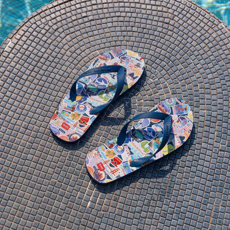 Infradito 44/45 Regular Travel Stickers - Flip Flops