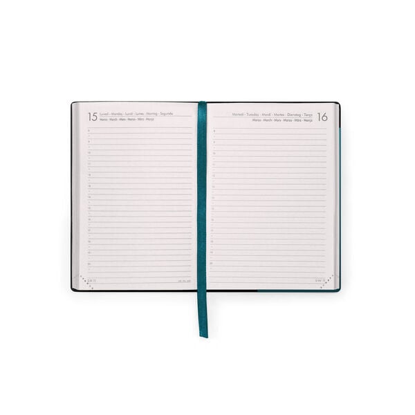 Agenda 12 Mesi Giornaliera Small 2027 - Deep Teal