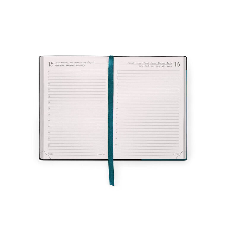 Agenda 12 Mesi Giornaliera Small 2027 - Deep Teal Agenda 12 Mesi Giornaliera Small 2027 - Deep Teal