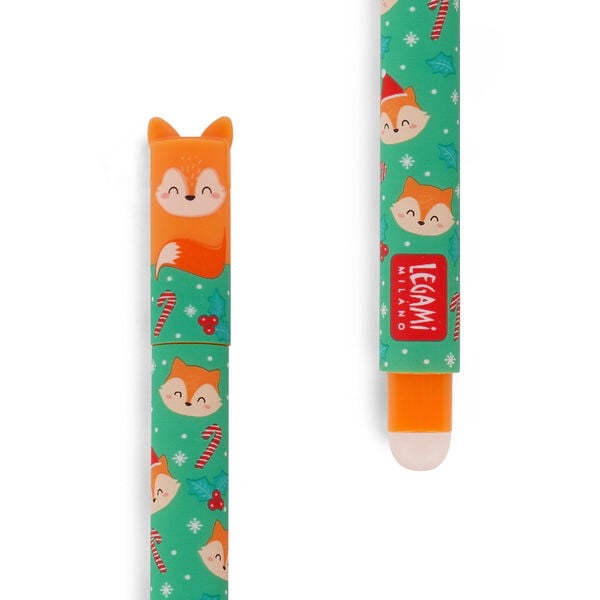 Set mit 3 Löschbaren Gelstiften - „Foxtastic Holidays“, „Merry And Brrright“ - Erasable Pen