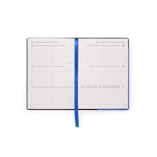 Agenda 12 Mesi Settimanale Small 2027 - Eclectic Blue