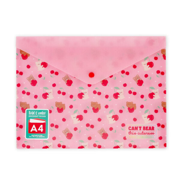 Document Folder - Fold & Order - Teddy Bear Document Folder - Fold & Order - Teddy Bear