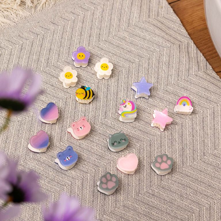 Set aus 4 Mini-Haarclips Bee - Clip me up!