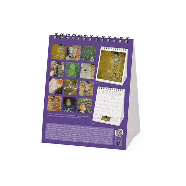 Calendario da Tavolo 2027 - 12 x 14,5 cm - Gustav Klimt