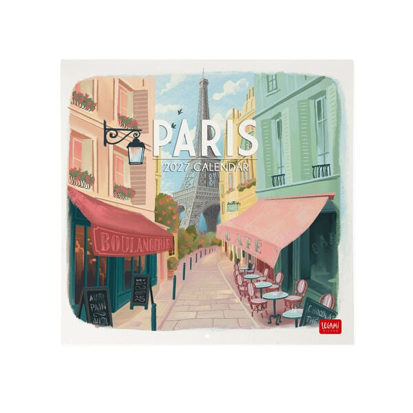 Calendario da Parete 2027 - 30 x 29 cm - Paris