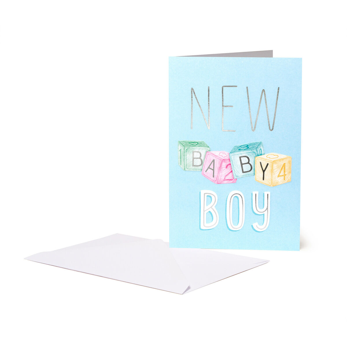 Greeting Card - New Baby Born - Large, , zoo