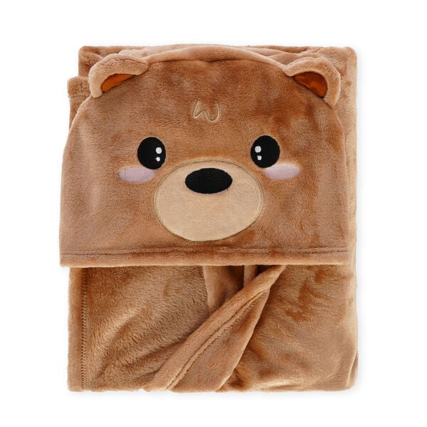Teddy Bear Hooded Blanket - Cosy Hugs