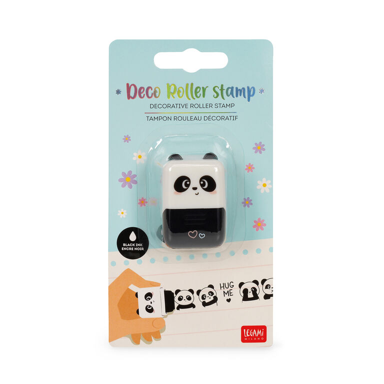 Deko-Rollstempel - Panda - Deco Roller Stamp