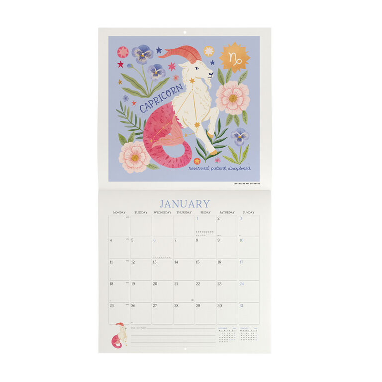 Calendario da Parete 2027 - 30 x 29 cm - Written in the Stars Calendario da Parete 2027 - 30 x 29 cm - Written in the Stars