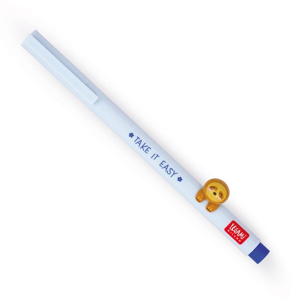 Penna Gel con Animaletto Decorativo Sloth "Take it easy" - Lovely Friends Penna Gel con Animaletto Decorativo Sloth "Take it easy" - Lovely Friends