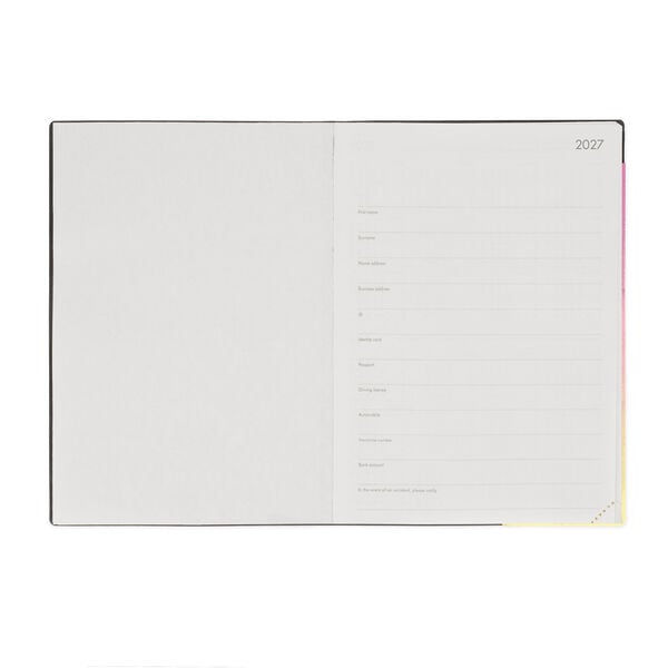 Agenda 12 Mesi Giornaliera Large 2027 - Sunrise Lover
