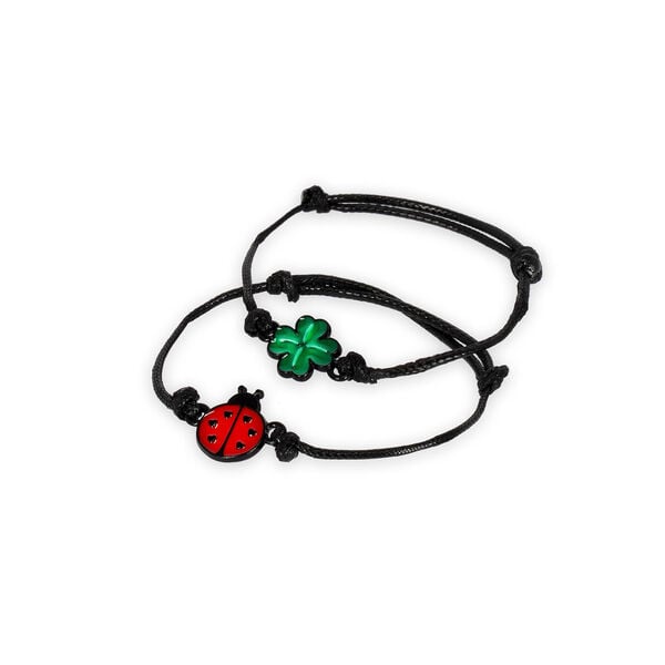 Set of 2 Bracelets - Ladybug Set of 2 Bracelets - Ladybug