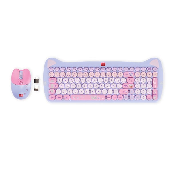 Wireless Mouse and Keyboard Set - Meow Wireless Mouse and Keyboard Set - Meow