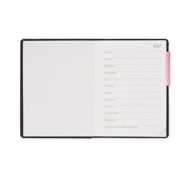 12-Month Mini Weekly Diary 2027 - Sunrise Lover