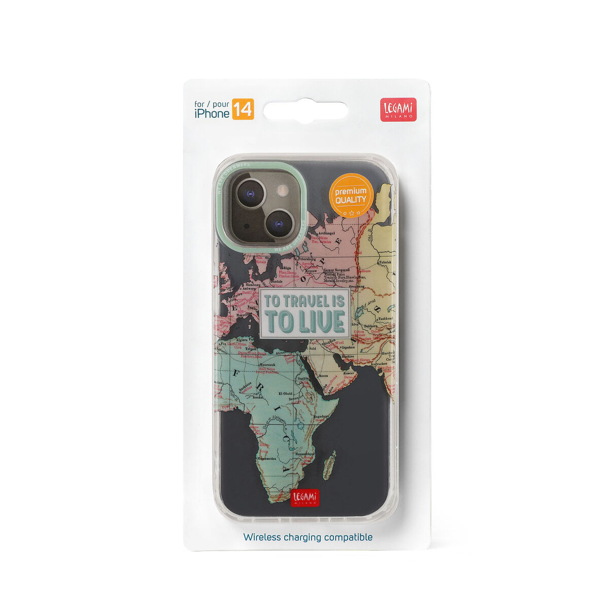iPhone 14 Clear Case, , zoo