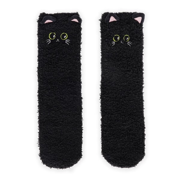 Non-Slip Kitty Socks for Adults - It's a Match! Non-Slip Kitty Socks for Adults - It's a Match!